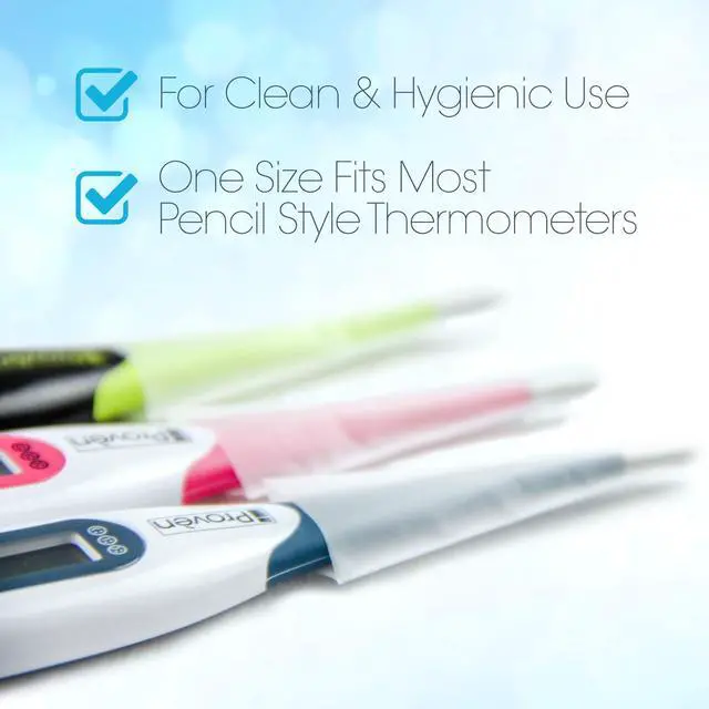 Alt view image 4 of 5 - Disposable Probe Covers for Oral Thermometer and Rectal Thermometer, 50 Count - iProven PC-111