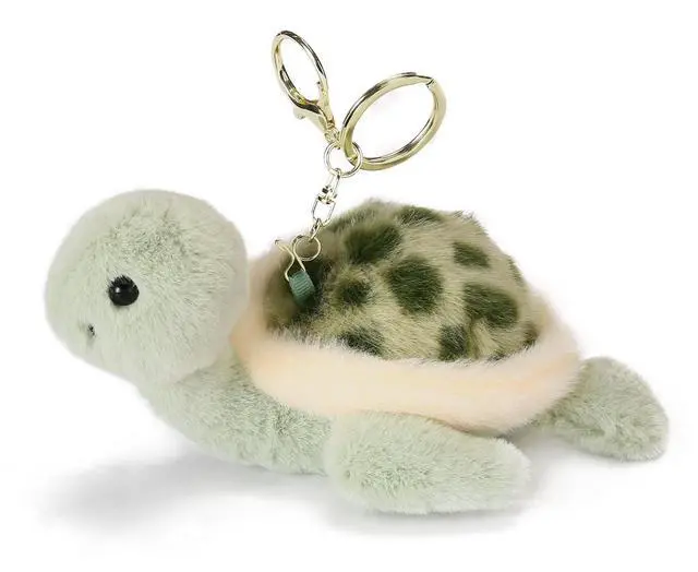 Main image of Cute Keychain Turtle Plush Keychain for Backpack 4.7" Inch Turtle Key Chain Purse Charm Pendant Gift for Women Light Green
