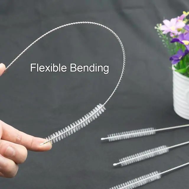 Alt view image 5 of 7 - Straw Cleaner Brush for Stanley, 4Pcs Reusable Extra Long Straw Cleaning Brush for 14oz 20oz 30oz 40oz Stanley Mug, Cleaning Brush for All Plastic, Glass, Stainless and Silicone Straws