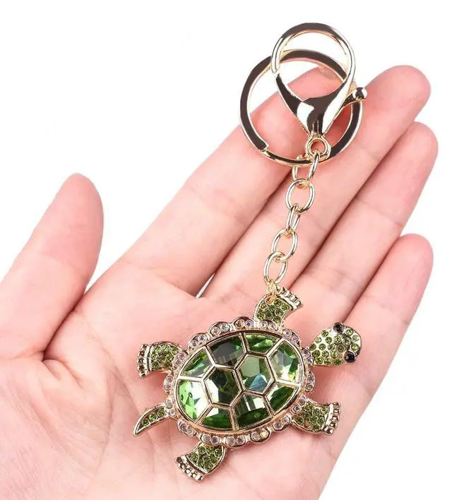Main image of Turtle Keychain Purse Bag Charms for Handbags Cute Keychains for Car Keys Heart Accessories Lucky Gifts for Women
