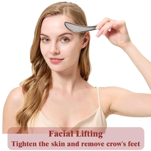 Alt view image 5 of 7 - Large and Small Set,Stainless Steel Gua Sha Muscle Scraper Tool-Scraping Massage Tools,Scar Tissue Tool for Physical Therapy Tool