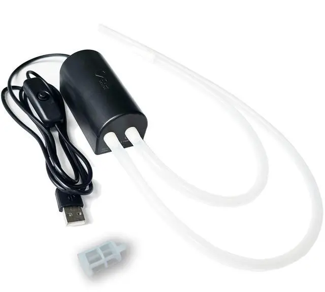 Main image of Quick-Fill Multi-Use USB Electric Pump - for Halloween Blood Bags, Home Brew Bottling, Water Dispensers, Coffee Machines & Party Props | Food Grade Auto-Siphon Portable Transfer Pump