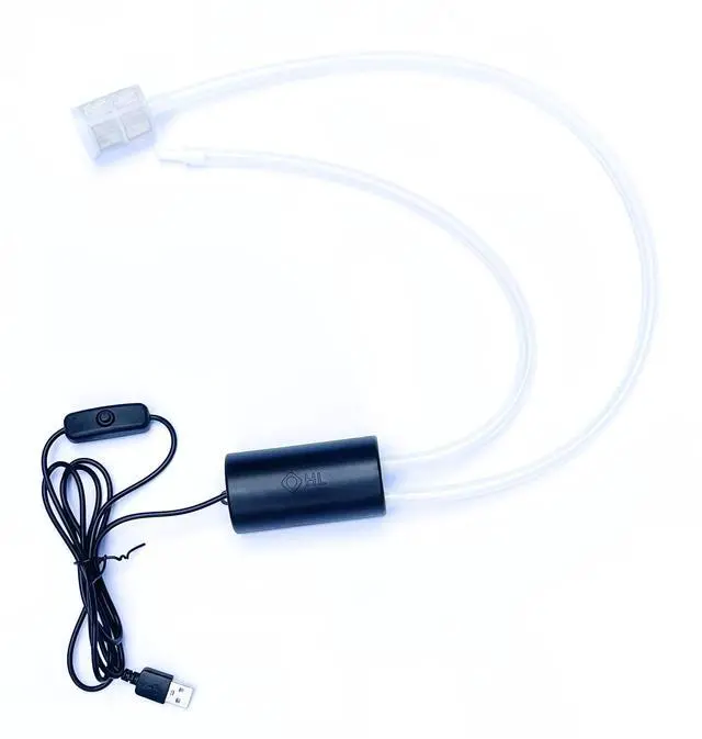 Alt view image 6 of 6 - Quick-Fill Multi-Use USB Electric Pump - for Halloween Blood Bags, Home Brew Bottling, Water Dispensers, Coffee Machines & Party Props | Food Grade Auto-Siphon Portable Transfer Pump