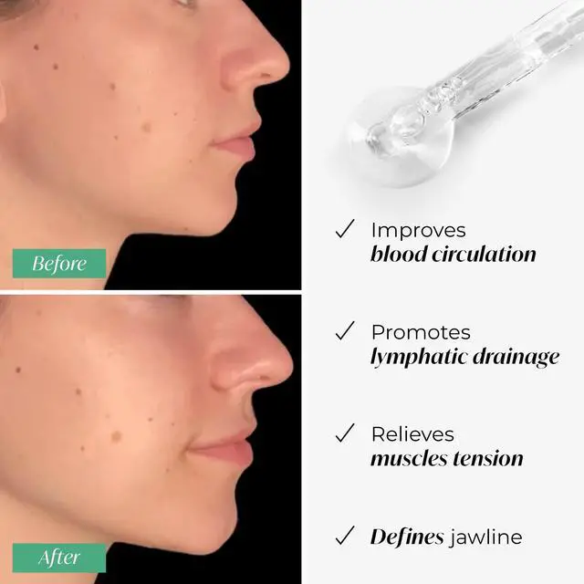 Alt view image 2 of 6 - PLANTIFIQUE Gua Sha Facial Tools | Gifts | Massage Tool | Jawline Sculptor | Face Sculpting Tool for Your Skin Care Routine | Jade Guasha