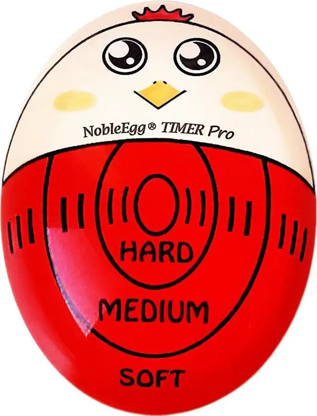 Main image of Egg Timer Pro for Boiling Eggs | Soft Hard Boiled Egg Timer that Changes Color When Done | No BPA, Certified