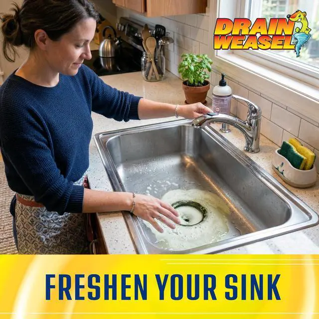 Alt view image 2 of 7 - Garbage Disposal Pods Cleaner and Deodorizer, Sink Odor Eliminator with Foaming Action, Septic-Safe Enzyme Formula, Fresh Lemon Scent, Pack of 5