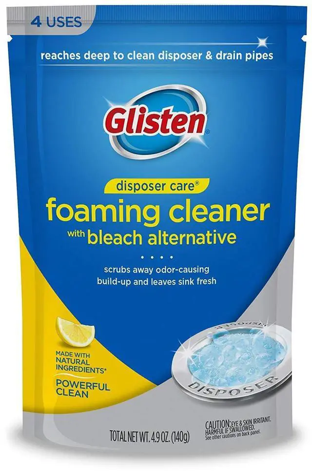 Main image of Garbage Disposer Cleaner, Lemon, 4.9 Oz, 4 Count (Pack of 2)