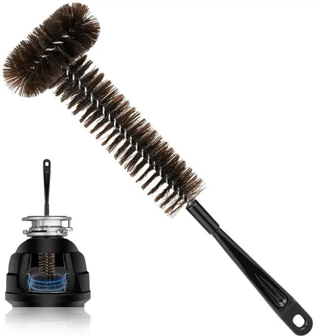 Main image of Garbage Disposal Cleaner Brush, Extra Long Handle for Deep Cleaning, 3D Nylon Brush Head Eliminates Residue and Odor, Universal Fit for All Disposal Units, Keep Your Kitchen Fresh and Hygienic 15inch