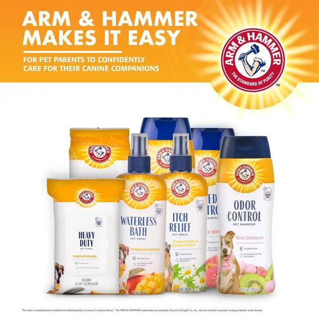 Alt view image 6 of 6 - for Pets Waterless Bath Spray for Dogs with Baking Soda, Mango Scent, No Rinse Dog Grooming Spray, pH Balanced, Free of Sodium Lauryl Sulfate and Parabens, 8 Fl Oz