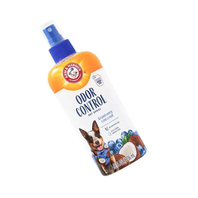 Alt view image 3 of 4 - for Pets Odor Control Dog Spray with Baking Soda, Blueberry Coconut Scent, Dog Coat Deodorizer, pH Balanced, Free of Sulfates, Dyes and Parabens, 8 Fl Oz