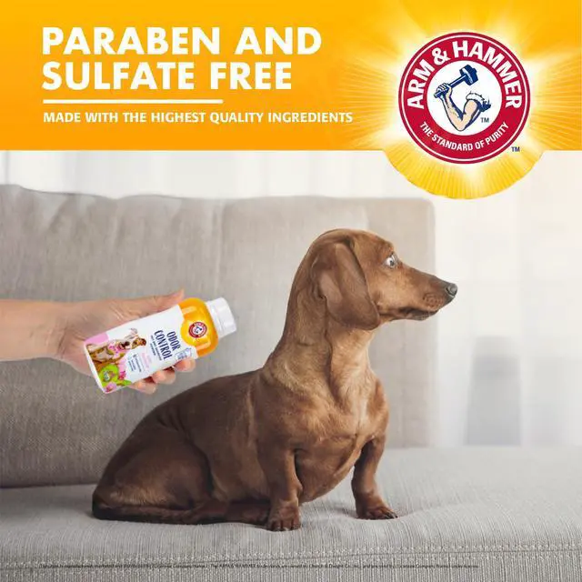 Alt view image 4 of 7 - for Pets Odor Control Dry Shampoo Powder for Dogs and Puppies Waterless Dog Deodorizer Baking Soda Paraben Sulfate Dye Free Kiwi Blossom Scent 4.2 OZ at Home Travel Routine