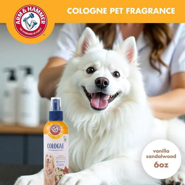 Alt view image 2 of 7 - for Pets Dog Cologne and Fragrance Spray, Baking Soda, Vanilla Sandalwood Scent, Deodorizing Dog Perfume for Between-Bath Freshening, Paraben Free, 6 Fl Oz