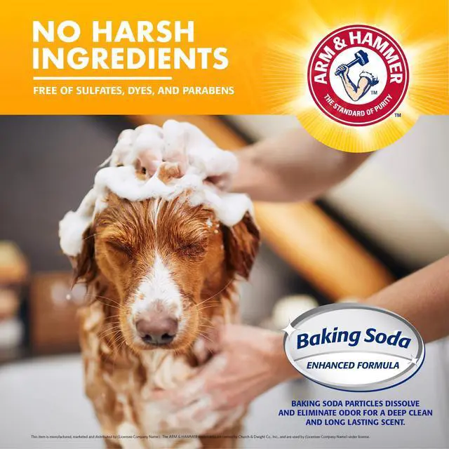 Alt view image 4 of 6 - for Pets 5-in-1 Dog Shampoo with Conditioner, Deodorizing Oatmeal Dog Shampoo with Aloe, Shea Butter, Baking Soda and Coat Care, Vanilla Sandalwood Scent, 20 Fl Oz