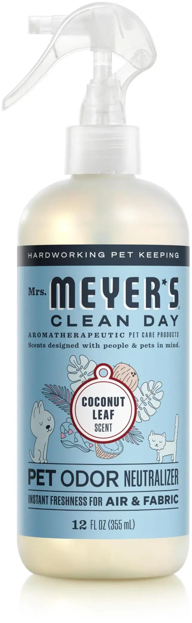 Main image of CLEAN DAY Pet Odor Neutralizer, Coconut Leaf Scent, 12oz