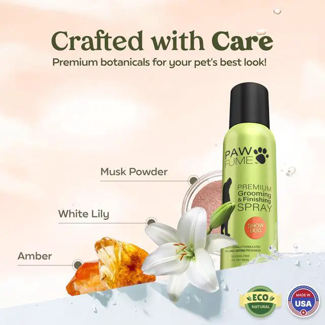 Alt view image 4 of 7 - Dog Perfume Spray Long Lasting Scent for Grooming, Show Dog, 1-Pack Keep Your Pup Fresh All Day Hypoallergenic, Alcohol-Free, Detangling Formula Moisturizing Pet Cologne Spray for Dogs