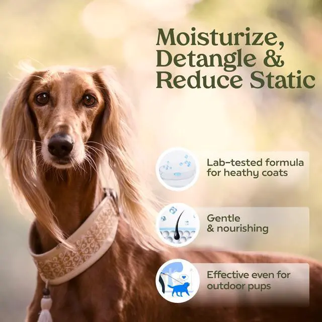Alt view image 2 of 7 - Dog Perfume Spray Long Lasting Scent for Grooming, Show Dog, 1-Pack Keep Your Pup Fresh All Day Hypoallergenic, Alcohol-Free, Detangling Formula Moisturizing Pet Cologne Spray for Dogs