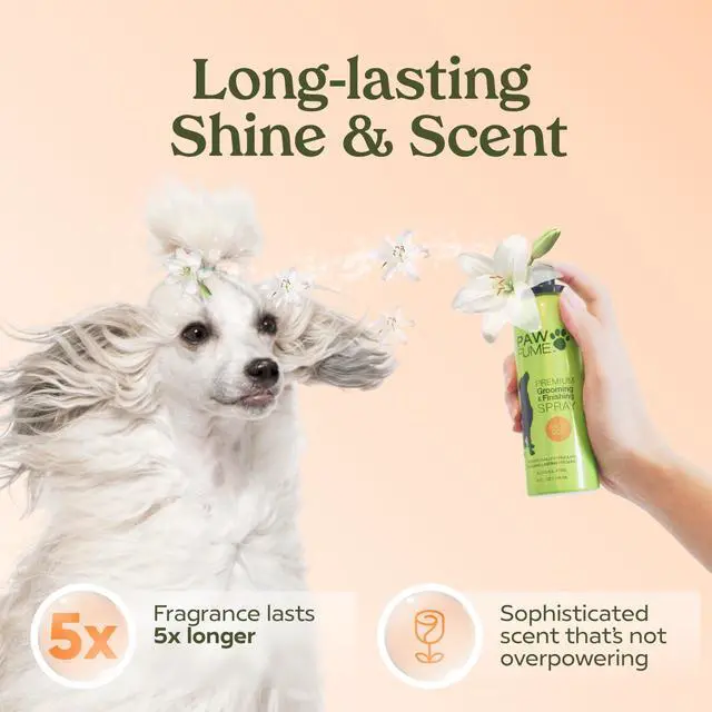 Alt view image 5 of 7 - Dog Perfume Spray Long Lasting Scent for Grooming, Show Dog, 1-Pack Keep Your Pup Fresh All Day Hypoallergenic, Alcohol-Free, Detangling Formula Moisturizing Pet Cologne Spray for Dogs