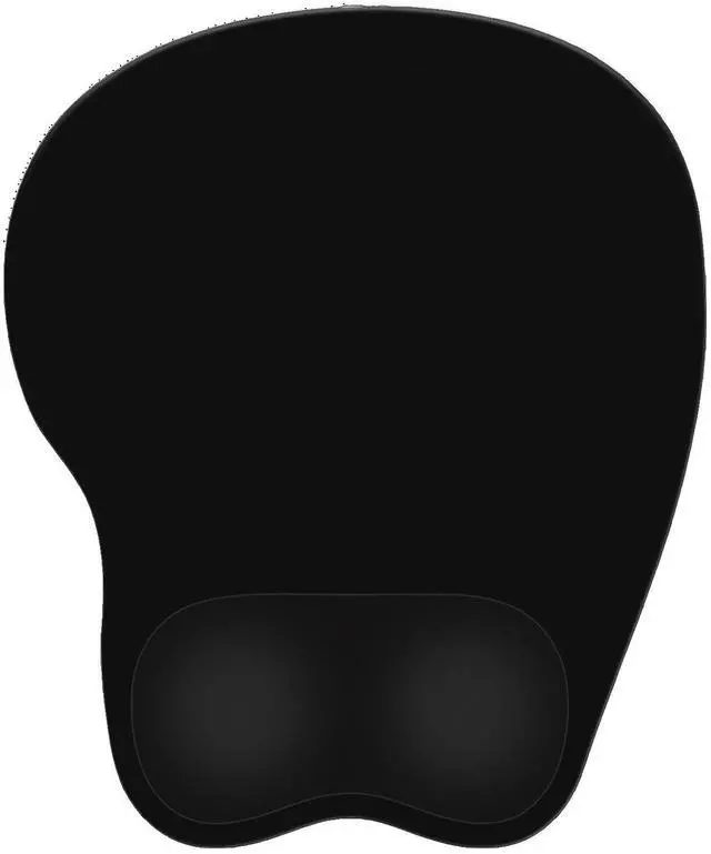 Main image of Ergonomic Mouse Pad,Non Slip Mousepad Wrist Rest Support for Office, Computer, Laptop & Mac(A-Black)