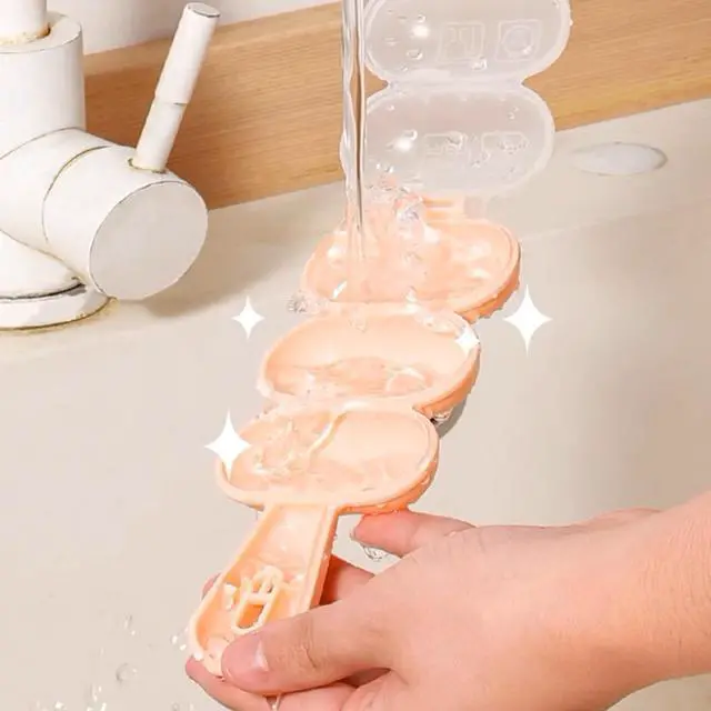 Alt view image 5 of 7 - Rice Ball Mold Set, 2 Pack DIY Rice Shakers with Mini Paddles, Round Onigiri Maker Mould for Bento, Sushi, Kids Lunch, Food Shaping Kitchen Tool