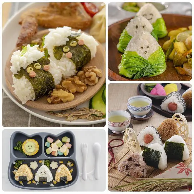 Alt view image 6 of 6 - Onigiri Mold, Stainless Steel Rice Ball Mold Sushi Maker, Classic Triangle Spam Musubi Mold for Kids Lunch Bento and Home DIY