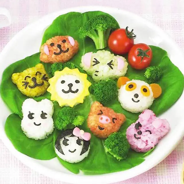 Alt view image 6 of 7 - 6PCS Cartoon Cute Boil Egg Mold/Fish Car Heart Shape Egg Sushi Rice Mold Mould/Decorating Fondant Cake Tool (6 pcs)