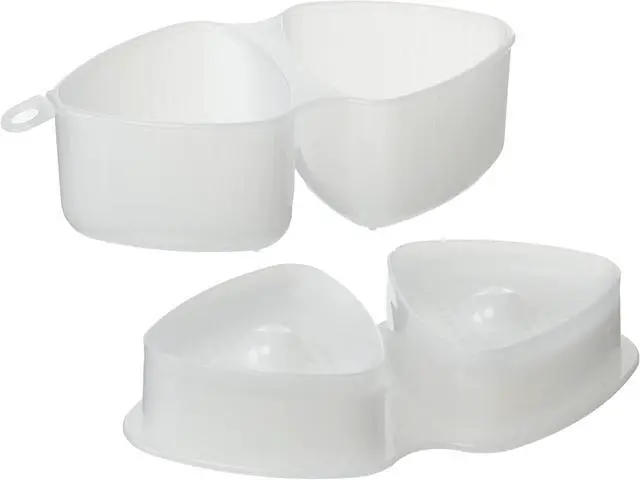Alt view image 2 of 4 - 1761, Japanese Sushi Mold Rice Ball Maker, Triangle Shape, Non Stick, White Color, Made in Japan