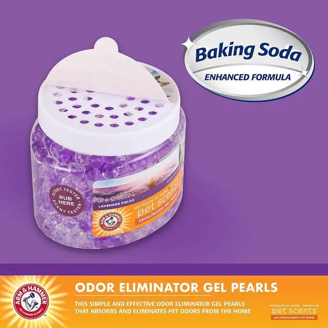 Alt view image 2 of 5 - for Pets Air Care Pet Scents Deodorizing Gel Beads, Pet Odor Eliminator for Rooms Closets and Small Spaces with Long Lasting Odor Control, Lavender Fields Scent, 12 oz