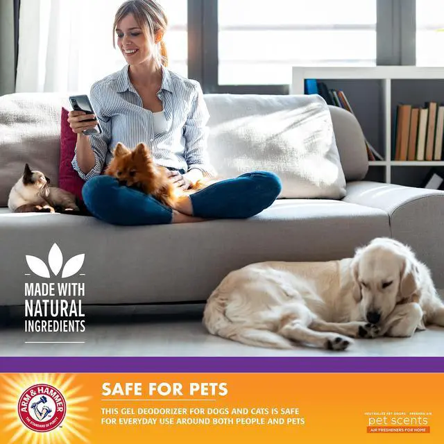 Alt view image 3 of 5 - for Pets Air Care Pet Scents Deodorizing Gel Beads, Pet Odor Eliminator for Rooms Closets and Small Spaces with Long Lasting Odor Control, Lavender Fields Scent, 12 oz