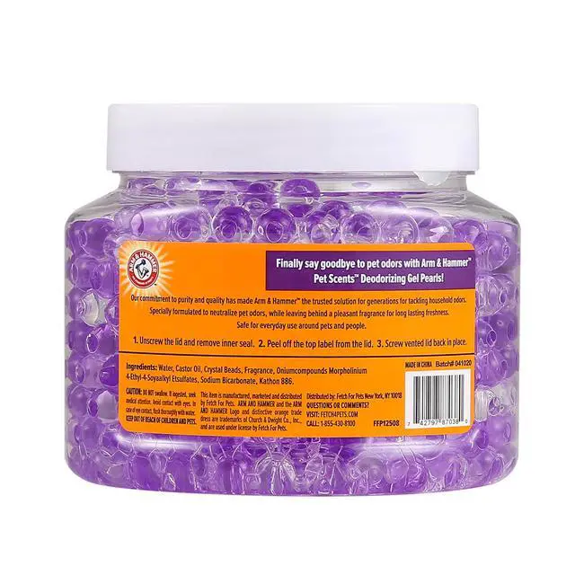 Alt view image 5 of 5 - for Pets Air Care Pet Scents Deodorizing Gel Beads, Pet Odor Eliminator for Rooms Closets and Small Spaces with Long Lasting Odor Control, Lavender Fields Scent, 12 oz