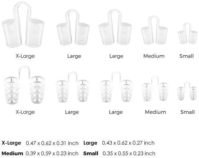Alt view image 5 of 7 - 30pcs Anti-Snoring Solutions - Nose Vents, Nose Clips, and Nasal Strips - Snore Stopper for Men & Women