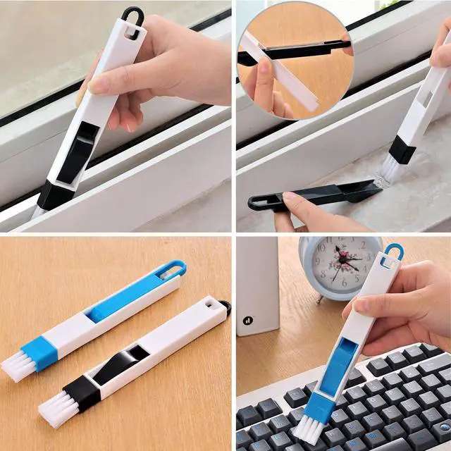 Alt view image 4 of 6 - 26Pcs Small Cleaning Brush,Crevice Cleaning Brushes Small Spaces,Gap Cleaning Tool Set,Window Groove Cleaning Brush,Crevice Cleaning Tool