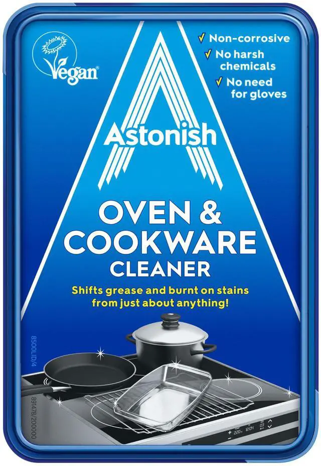 Main image of Oven & Cookware Cleaning Paste For Glass, Appliances, Ceramics, Stovetop & Pyrex - All Purpose Kitchen Cleaner - Heavy Duty Stainless Steel Degreaser Removes Baked On Grease & Grime 150g Tub