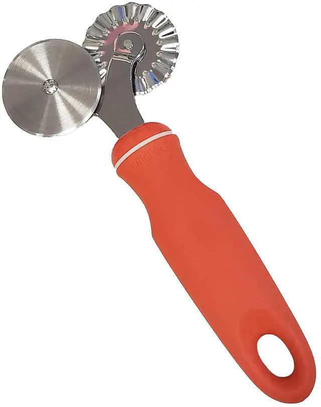 Main image of Grip-EZ Pastry, Red Ravioli Wheel