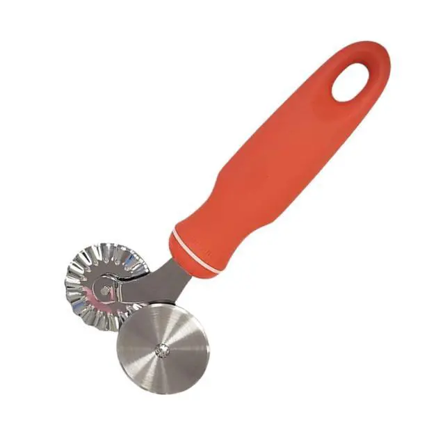Alt view image 2 of 5 - Grip-EZ Pastry, Red Ravioli Wheel