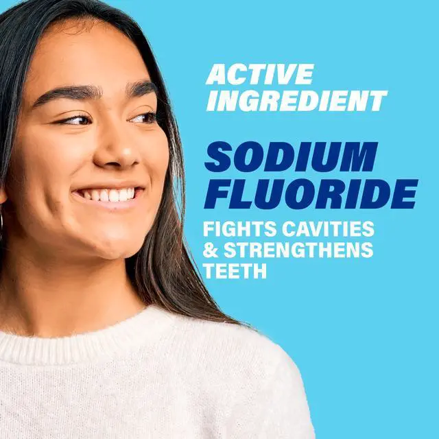 Alt view image 5 of 7 - Total Care Zero Alcohol Anticavity Fluoride Mouthwash 33.8 fl. oz. Fresh Mint