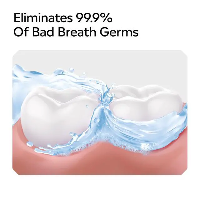 Alt view image 5 of 7 - Ultraclean Alcohol-Free Mild Mouthwash + Whitening Protection*, Alcohol Free Tartar Control Oral Rinse Provides Fresh Breath. Mild Arctic Mint Flavor, 1L