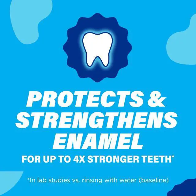 Alt view image 6 of 7 - Kids Anti-Cavity Fluoride Rinse, Bubble Gum Blowout, 16.9 oz