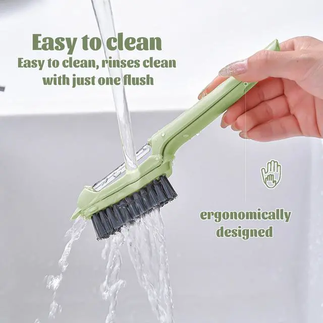 Alt view image 6 of 7 - Vegetable Brush Scrubber for Food,2-in-1 Veggie Wash Brush with Peeler and Detachable Design