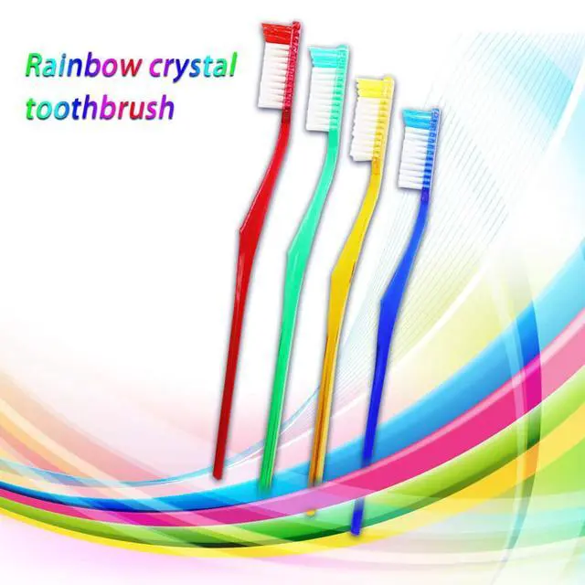 Alt view image 3 of 7 - Adult Smokers Toothbrushes Firm Toothbrush Super Hard Bristles for Teeth Whitening Pack of 4