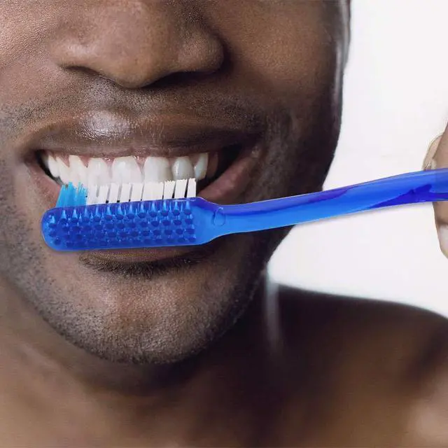 Alt view image 7 of 7 - Adult Smokers Toothbrushes Firm Toothbrush Super Hard Bristles for Teeth Whitening Pack of 4