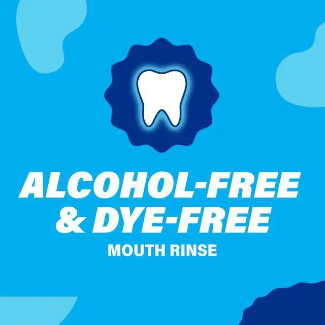 Alt view image 7 of 7 - Whitening + Anticavity Fluoride Mouthwash 16.9 fl. oz. With Zero Alcohol, Dye Free, Gentle Mint