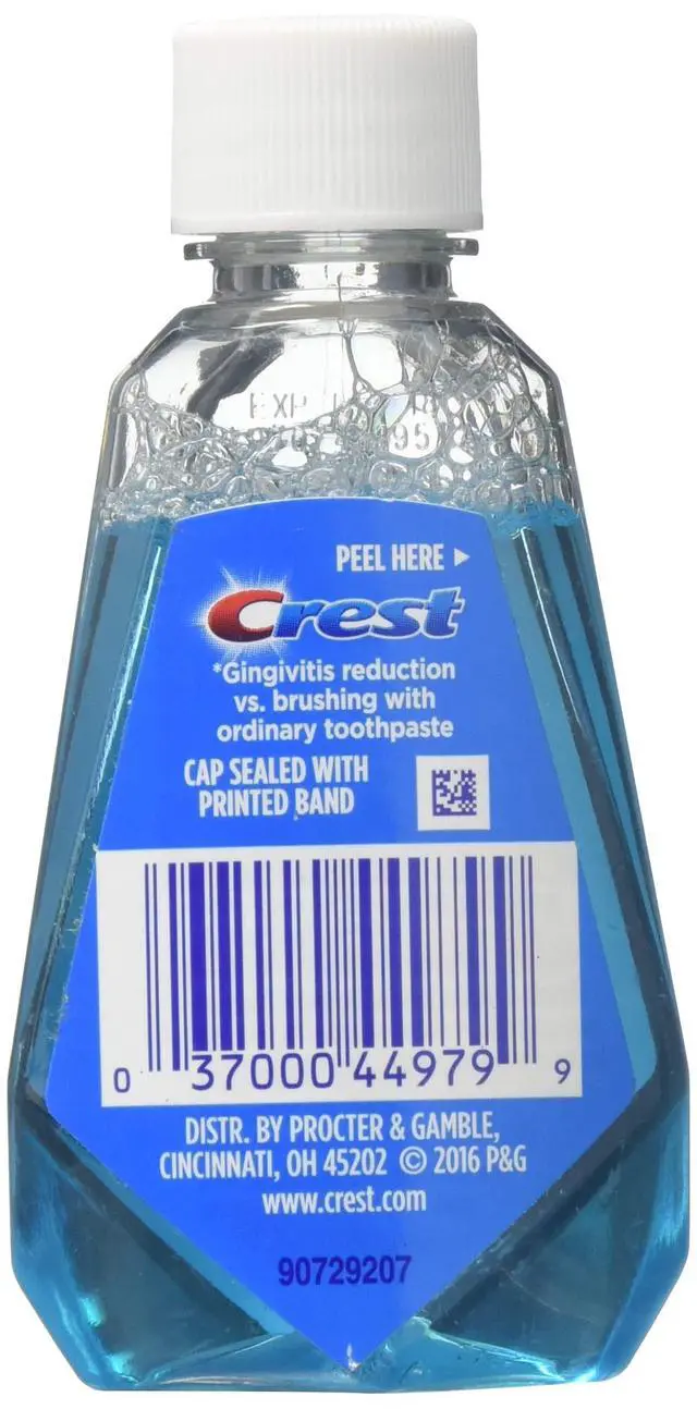 Alt view image 2 of 2 - Pro-Health Mouthwash, Alcohol Free, Multi-Protection Clean Mint 1.2 oz (Pack of 2)