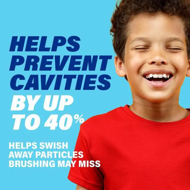 Alt view image 5 of 7 - Kids Pure Protect Anticavity Fluoride Mouthwash, Free of Dyes, Sugars & Alcohol, Simply Strawberry, 16.9 fl. oz.