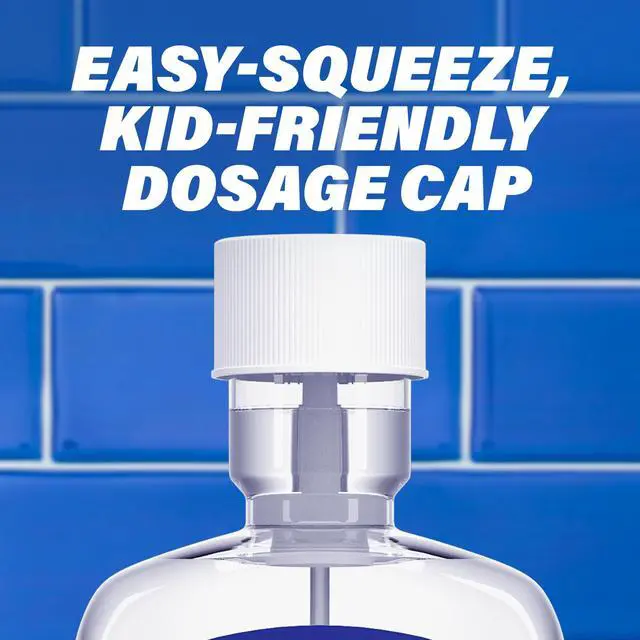 Alt view image 7 of 7 - Kids Pure Protect Anticavity Fluoride Mouthwash, Free of Dyes, Sugars & Alcohol, Simply Strawberry, 16.9 fl. oz.