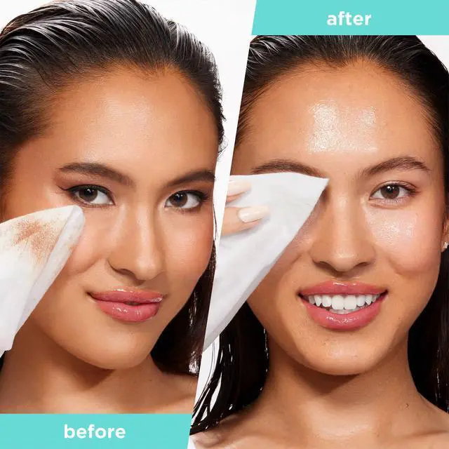 Alt view image 5 of 7 - Real Clean XL Hydrating Facial Wipes, Infused With Hyaluronic Acid, Dual-Usage Cleansing Wipes Repair Skin & Gently Remove Makeup, Fragrance Free, 25 Count