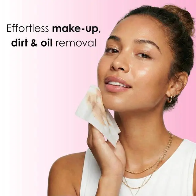 Alt view image 2 of 7 - Collagen Makeup Remover Wipes - Gentle Daily Facial Cleansing Wipes for Sensitive Skin, Hydrating, Firming & Renewing For Smooth Radiant Skin, Travel-Friendly, 60 Count (1-Pack)