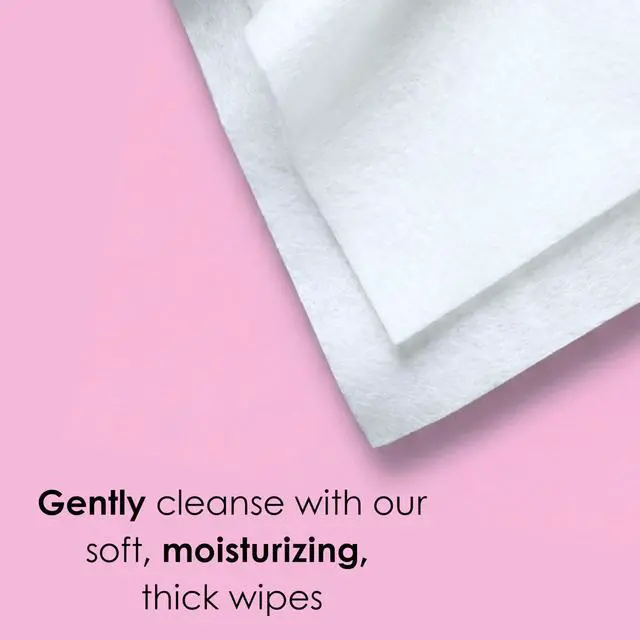 Alt view image 5 of 7 - Collagen Makeup Remover Wipes - Gentle Daily Facial Cleansing Wipes for Sensitive Skin, Hydrating, Firming & Renewing For Smooth Radiant Skin, Travel-Friendly, 60 Count (1-Pack)