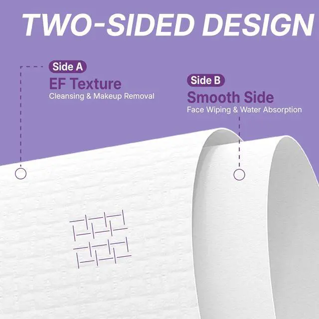 Alt view image 6 of 7 - Disposable Face Towels XL, 50 Count
