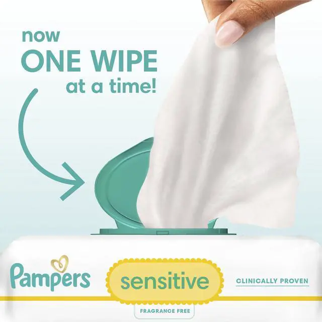 Alt view image 3 of 7 - Sensitive Baby Wipes - Fragrance Free 56 Count, 1X