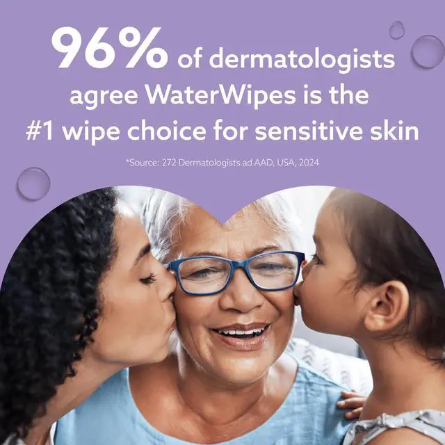 Alt view image 6 of 7 - Sensitive+ Soothing Wipes, 3-In-1 Cleans, Cares, Soothes, 99% Water with Botanical Extract, Unscented & Hypoallergenic Baby Wipes, 60 Count (1 Pack)